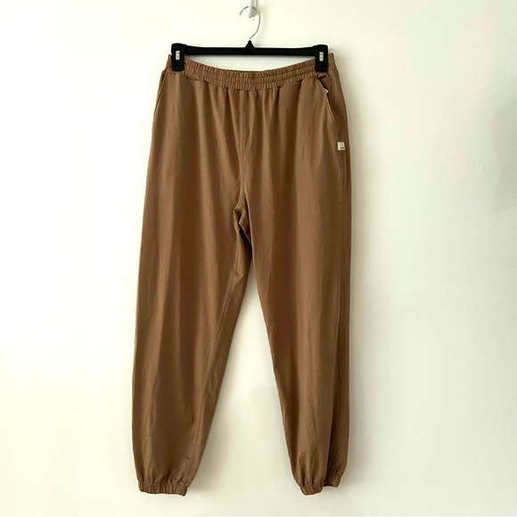 Vuori Boyfriend Jogger Sweats Tan Brown Size L - Picture 2 of 6